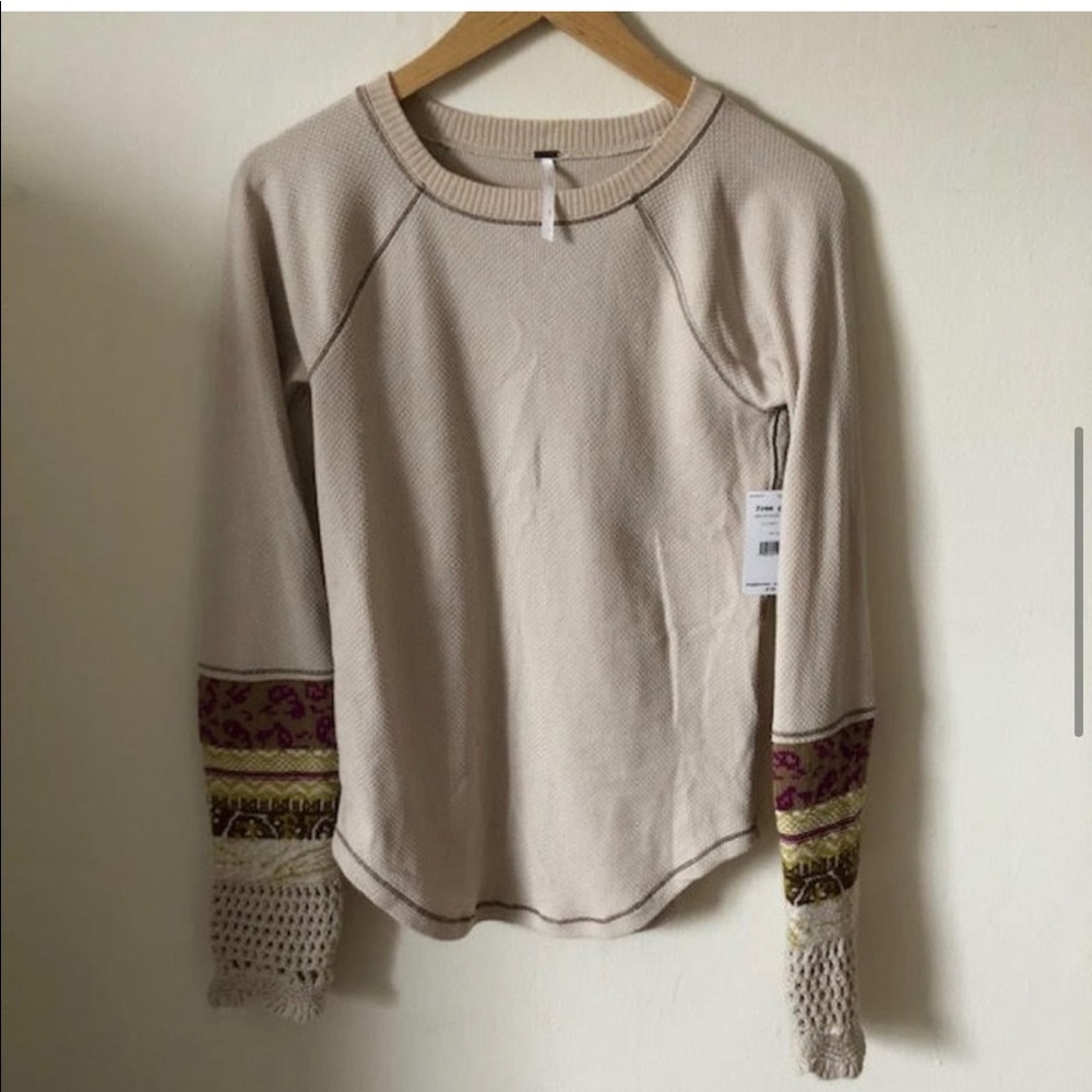 Free People Thermal long sleeve - NWT